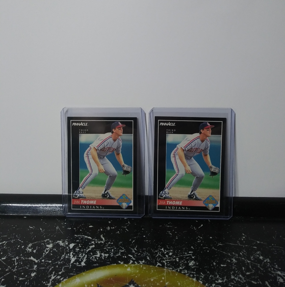 2 Jim Thome 1992 Pinnacle Baseball Rookie Cards #247
